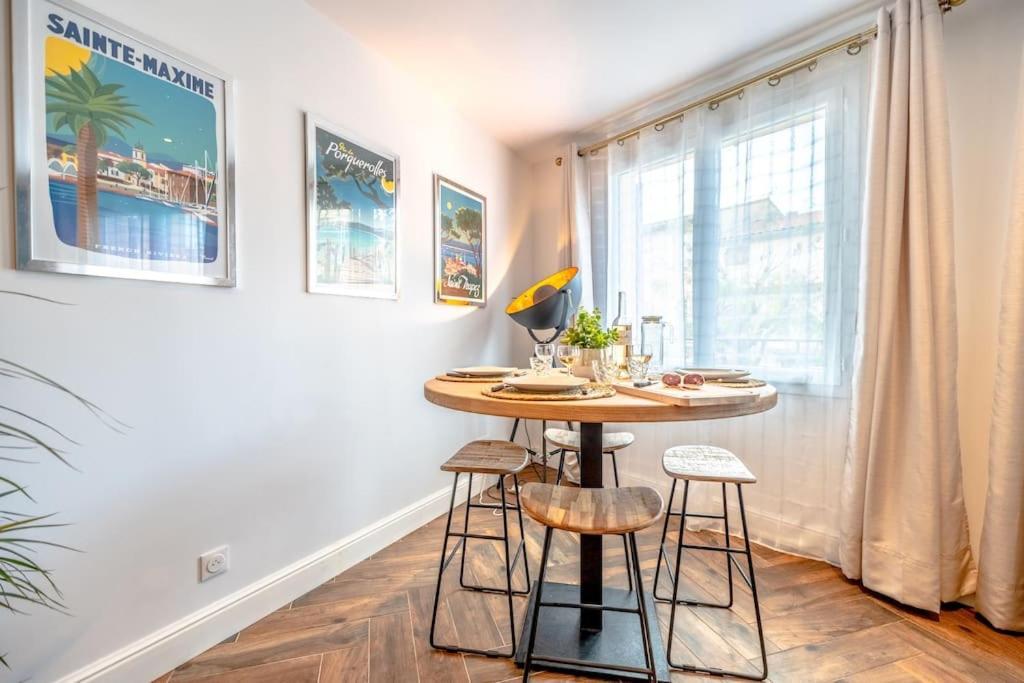 Superbe Appartement Neuf, Climatise Centre Village Le Plan-de-la-Tour Exterior foto